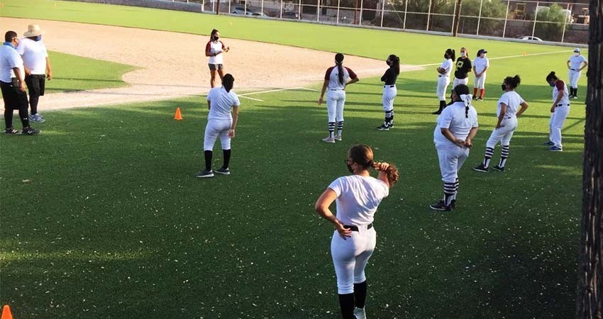 Concluye primera etapa de visorias para la liga femenil de beisbol