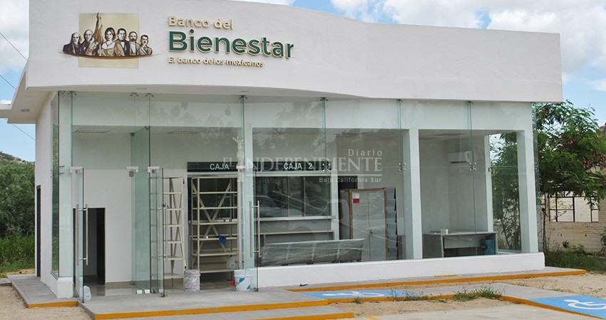 Concluida construcción del Banco de Bienestar en Los Cabos