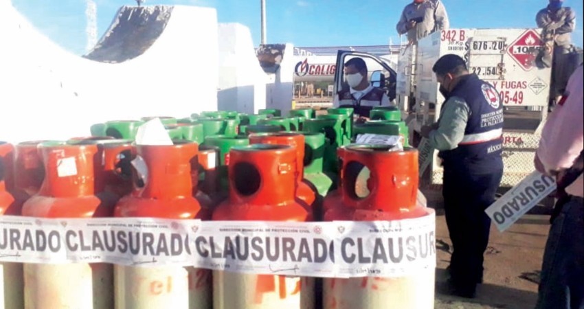 Protección Civil Municipal realiza operativos de inspección en gaseras de La Paz