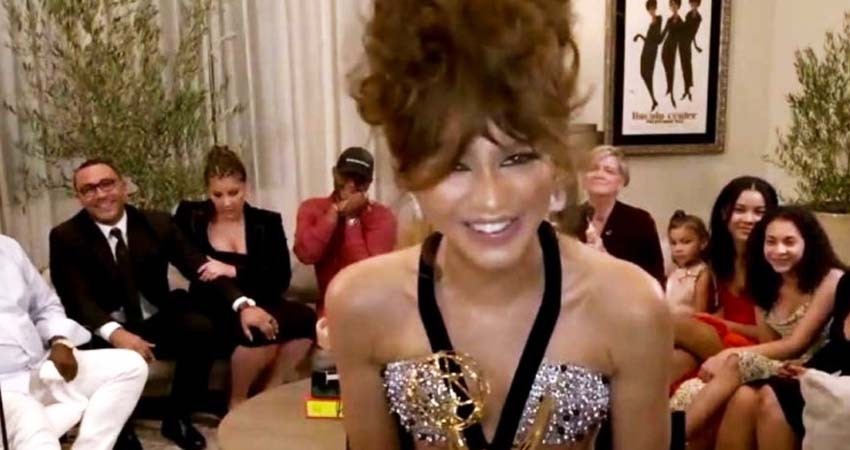 Hay esperanza en los jóvenes: Zendaya al recibir Emmy