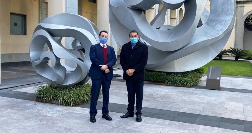 Promueve Rubén Muñoz ante Hacienda, generación de energías limpias para la PTAR