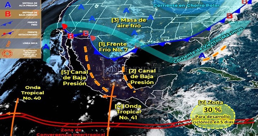 Hasta 45°C pronostican en regiones de BCS para este fin de semana