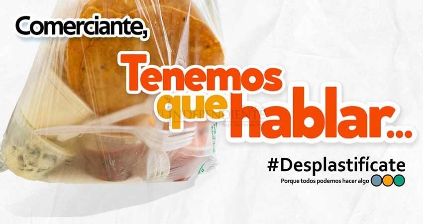 Organizaciones piden a autoridades y sociedad no tirar a la basura reglamentos de desplastificación