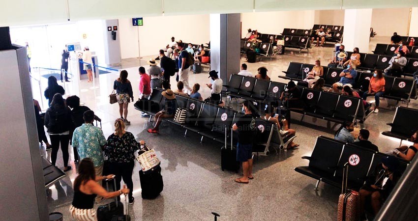 Aeropuertos de la península registran la mayor recuperación de flujo aéreo en México