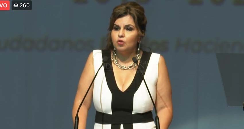 Desangelado segundo informe de gobierno de Armida Castro