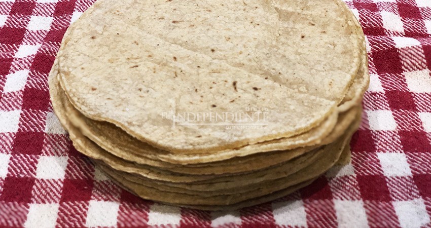 Tortillas de maíz y harina incrementarán su precio en diciembre
