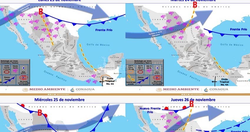 Hay probabilidad de lluvias aisladas esta semana para BCS
