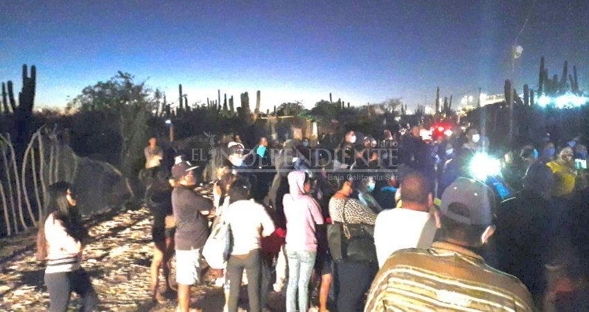 Truena conflicto por nueva invasión en calle Tamaral de CSL