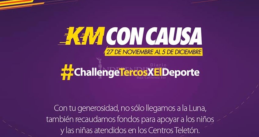 BCS, 2do lugar en “Kilómetros con Causa” del CRIT Teletón