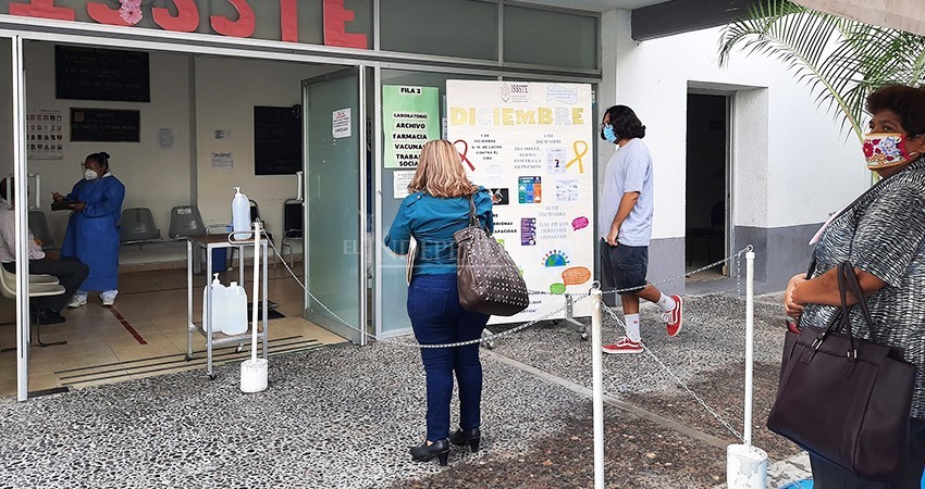 Retoma clínica del ISSSTE La Paz  consultas presenciales