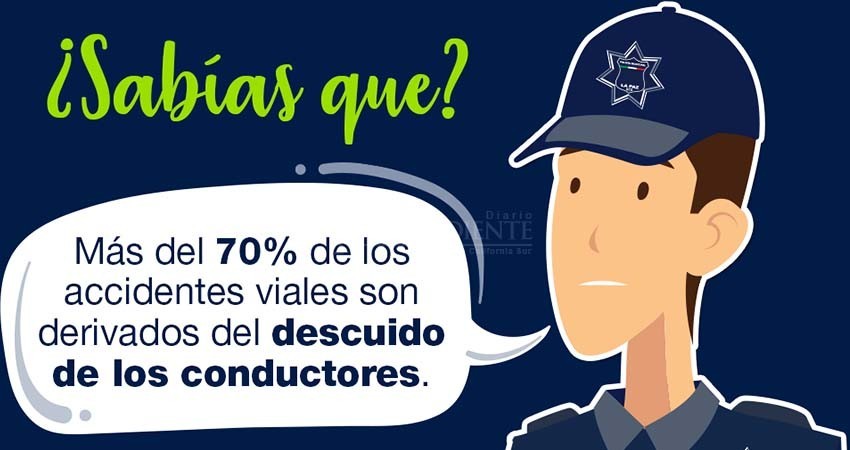 Dirección de tránsito exhorta a conducir de manera segura en temporada decembrinas