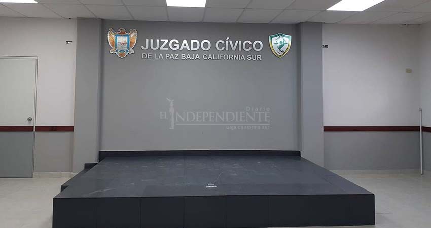 Listas las sanciones para aplicar la justicia cívica en La Paz