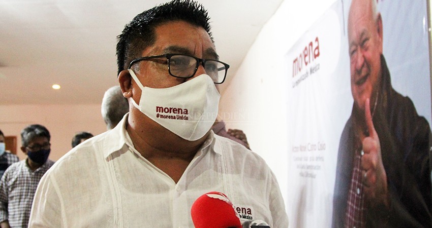 No hay imposición en Morena: Alberto Rentería