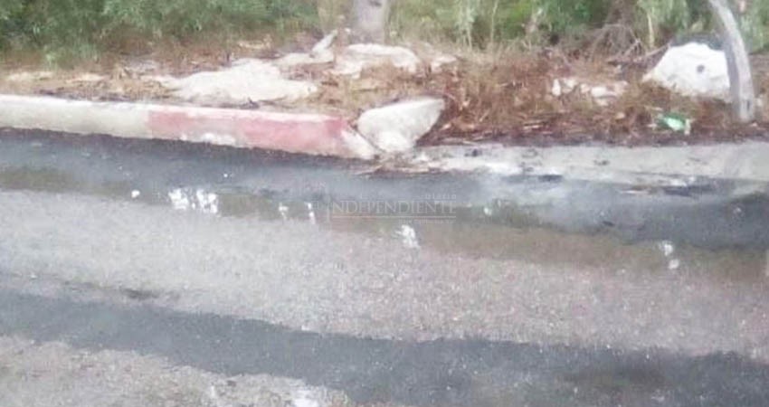 Santiago, con problemas de drenaje y alcantarillado