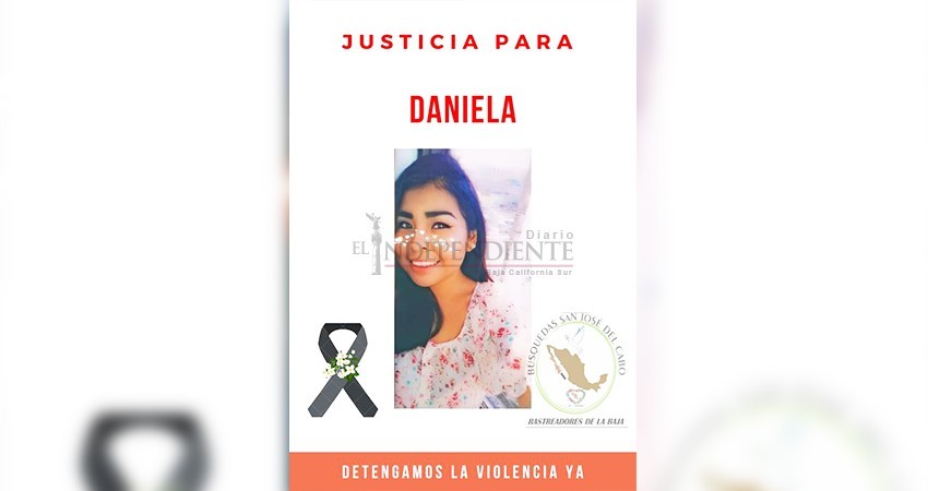 Exigen justicia para Daniela, joven que fue asesinada y calcinada