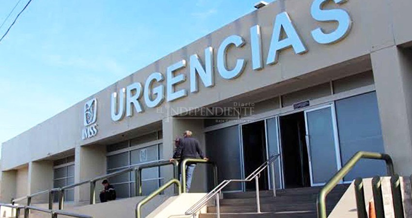 Ingresó al hospital fracturado por su hijo