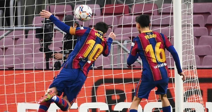 Messi iguala a Pelé como máximo anotador de un mismo club