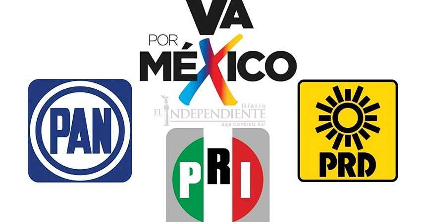 Presentan coalición 'Va por México' con PAN, PRI y PRD