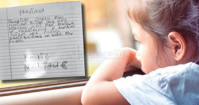 Niños que perdieron a papá o mamá a causa de la violencia conmueven con cartas a Santa Claus