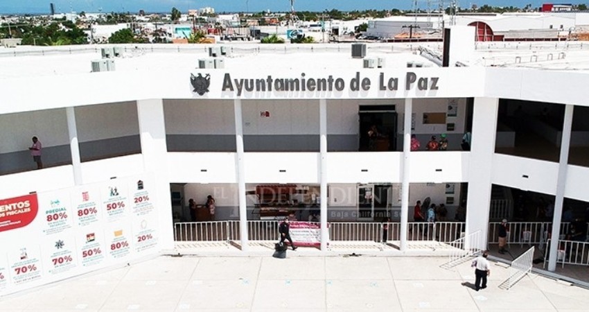 Por rebrote de COVID, suspenden actividades en el Ayto de La Paz