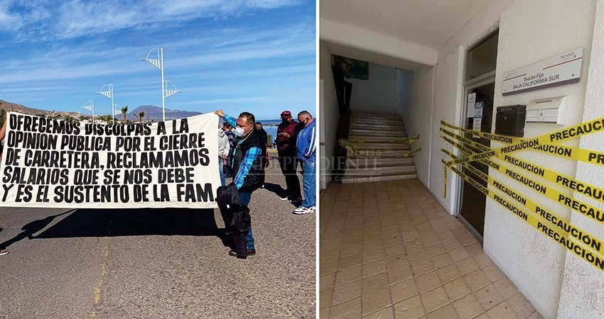 Comondú y Mulegé cierran semana sin solución a conflictos sindicales