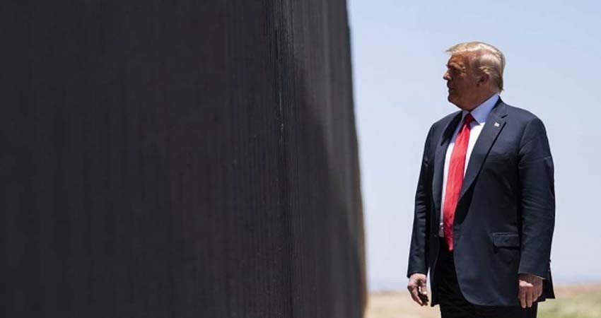 ¿Por qué Trump visita el muro en sus últimos días?