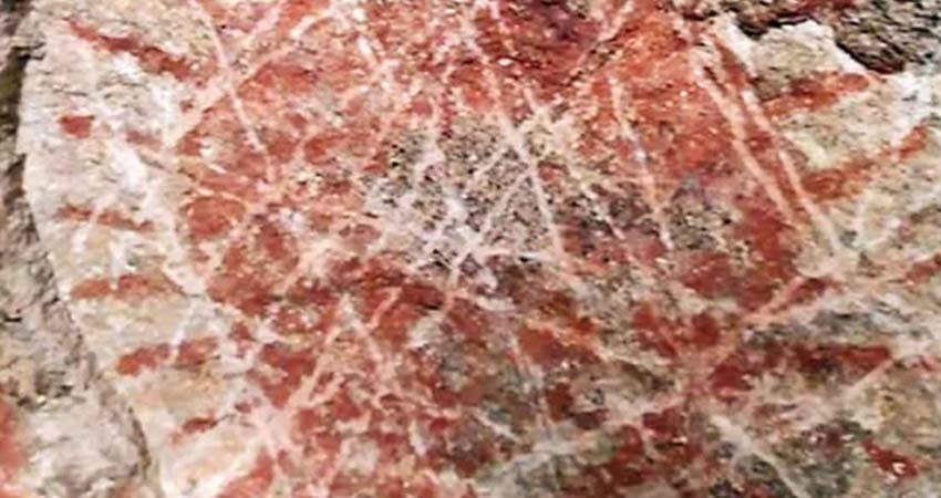 El INAH valora deterioro en pinturas rupestres que fueron vandalizadas