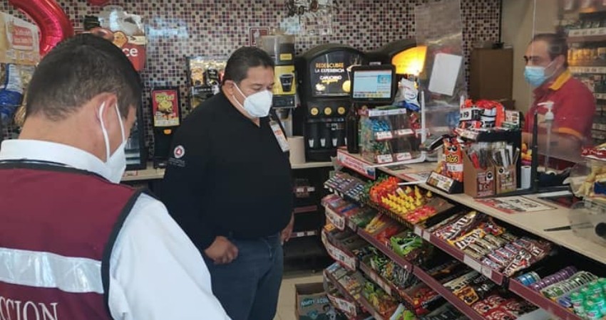 Ayuntamiento vigila protocolos sanitarios establecidos en La Paz