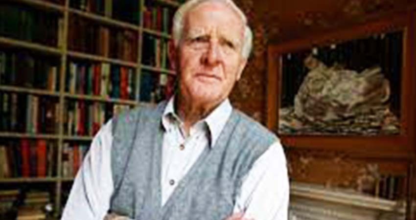Falleció John Le Carré, indiscutible gigante de la novela inglesa