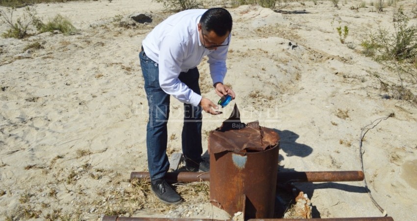 Hasta 100 litros por segundo produce pozo de agua clandestino en SJC