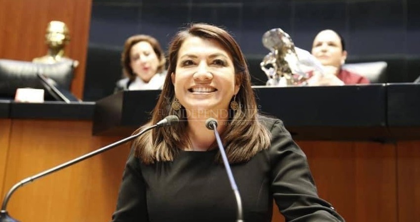 Senadora Lupita Saldaña solicita licencia; buscará la alcaldía de Los Cabos