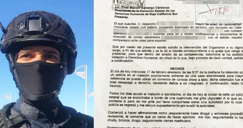 Hombre denuncia abuso de la Policía Estatal: fue amagado y esposado en pleno malecón