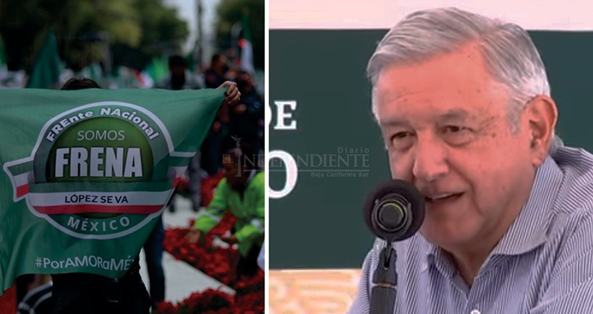 La primera regla de la desobediencia civil pacífica es no hacer el ridículo: AMLO