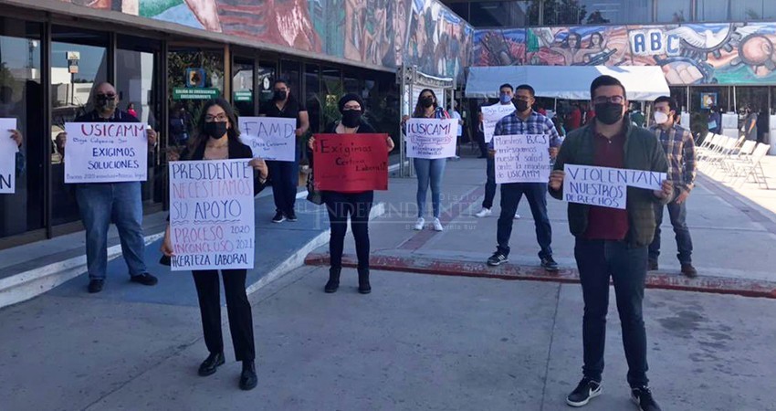 Profesores Sudcalifornianos insisten en que se realice el concurso de plazas de este ciclo