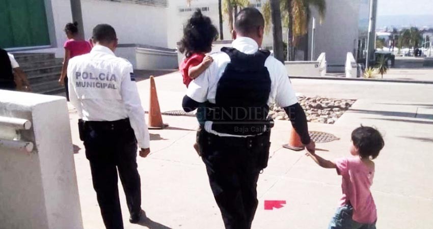 Atiende Predel reporte sobre cuatro niños abandonados