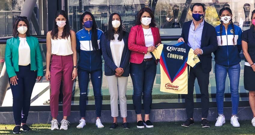 El América trabajará con la Conavim para impulsar la igualdad de género