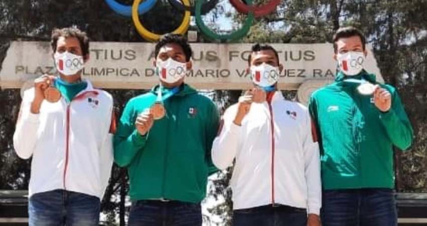 Recibe Miguel Carballo la medalla de los Juegos Panamericanos