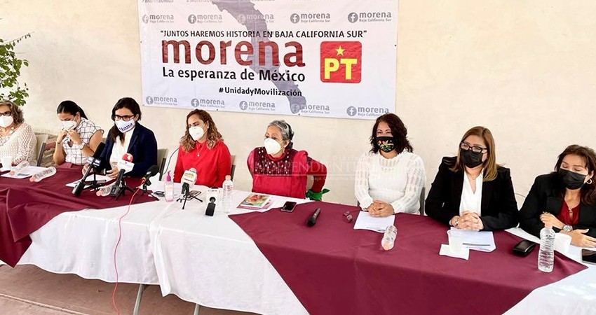 Mujeres de Morena aseguran ser el partido más feminista del país