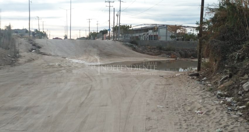 Sin agua potable, pero con lagunas de aguas negras, denuncian vecinos de CSL