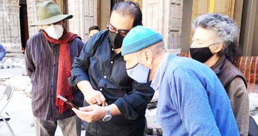 Concepto artístico del sitio donde yacerán las cenizas de Octavio Paz, último proyecto escultórico de Vicente Rojo