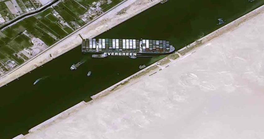 Qué se sabe del bloqueo en Canal de Suez; aquí sus consecuencias