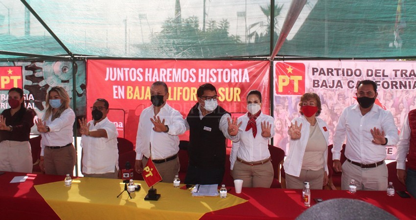 Tiene PT candidatos a diputados locales y federales