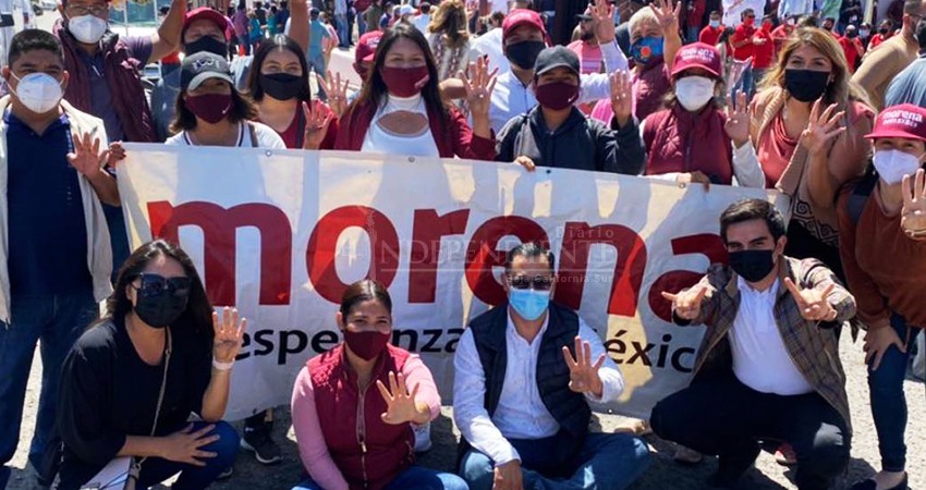 Reaccionan fundadores de Morena a designación de candidatos