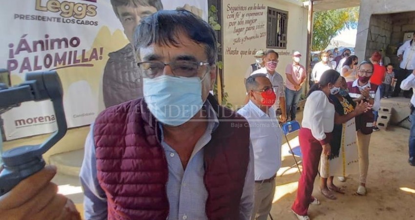 "Seré verdadero representante de la 4T": Oscar Leggs por la Alcaldía de Los Cabos