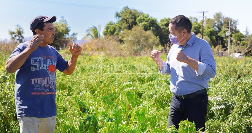 Adonai Carreón: Vamos a unir el norte con el centro y sur, para que BCS vibre alto