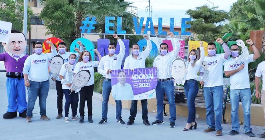 Comondú se pintará de morado, con la fuerza de la juventud: Adonai Carreón