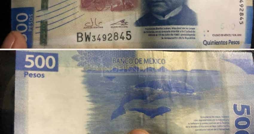 Detectan billetes falsos en La Paz