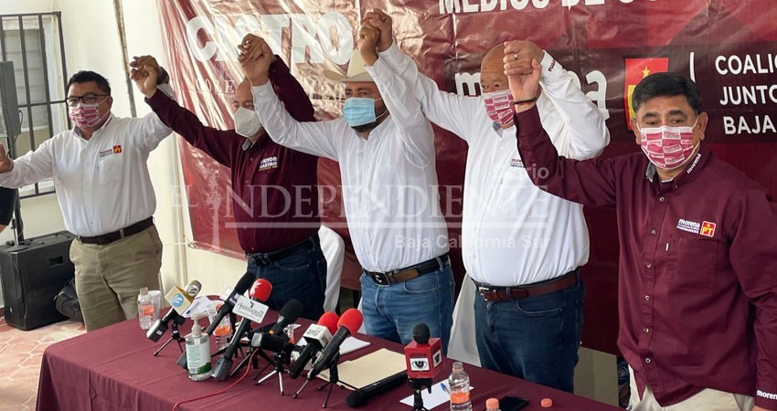 Se une Venustiano Pérez a la campaña de Castro Cosío