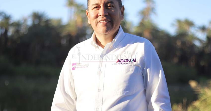 Tengo el mejor perfil para gobernar en BCS: Adonai Carreón