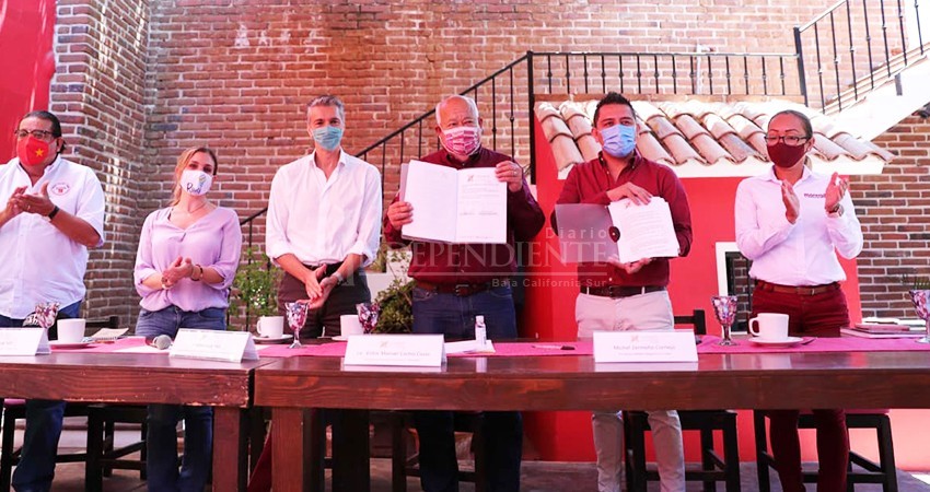 Gobierno estatal de Morena, trabajará de la mano de empresarios, compromete Víctor Castro